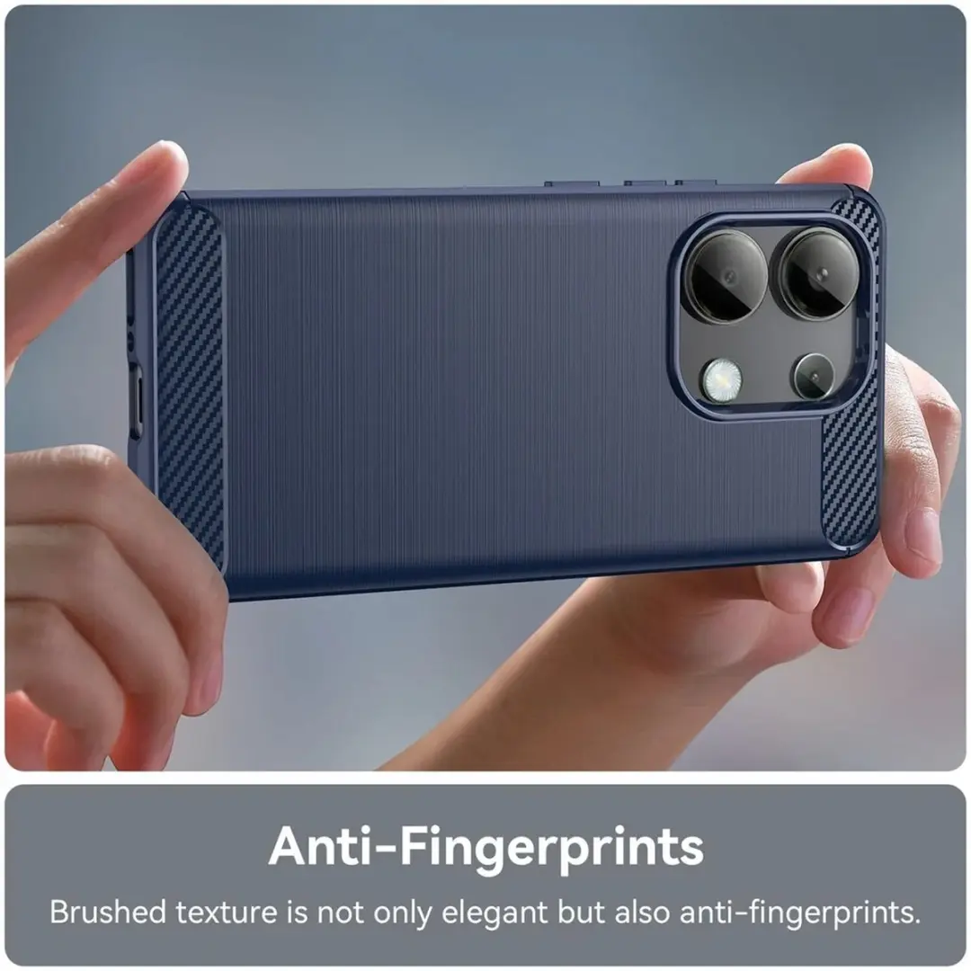Selected TPU Hoesje Xiaomi Redmi Note 13 4G - Blauw