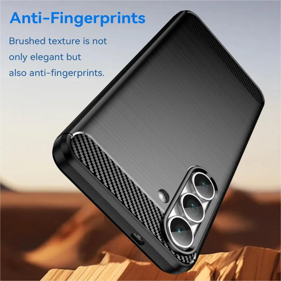 Selected TPU Hoesje Samsung Galaxy S25 FE - Zwart - afbeelding 6 van 6