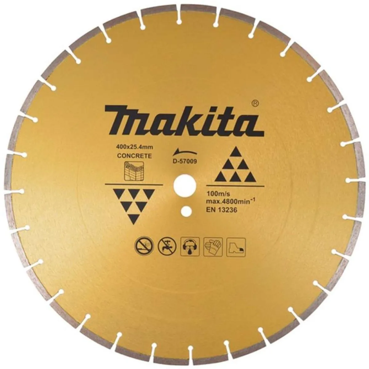 Makita Diamantschijf Beton 400x25,4mm D-57009