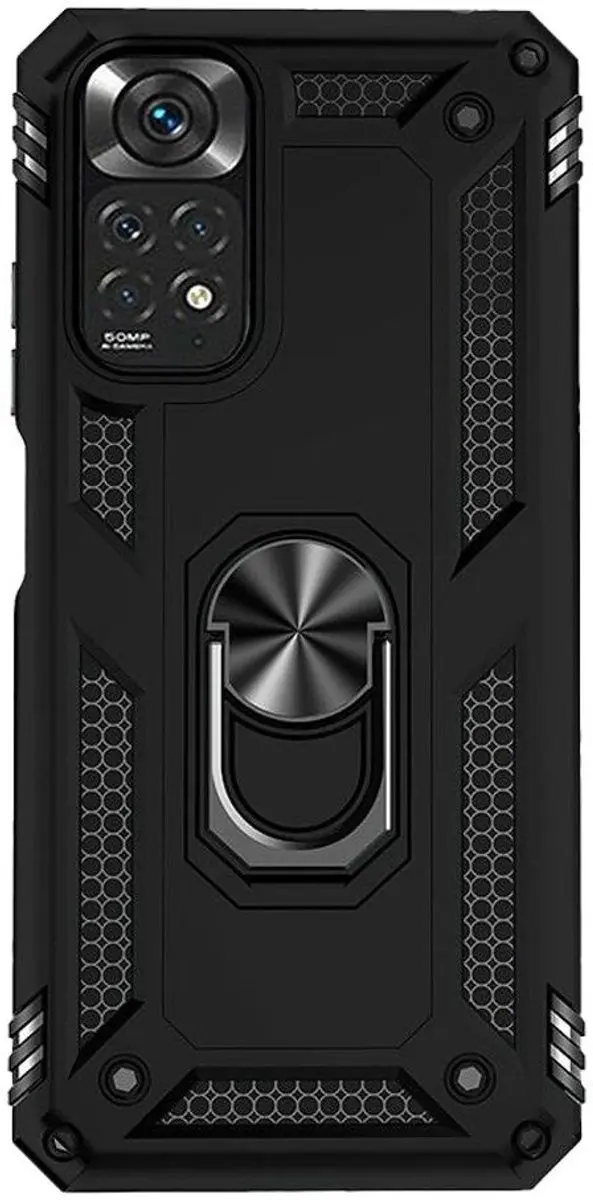 Xiaomi Redmi Note 11/11S Hybride Hoesje - Zwart