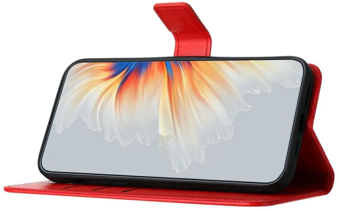 Selected Mandala Book Case Samsung Galaxy A17/A26 - Hoesje Rood - 3 Pasjes - afbeelding 6 van 6