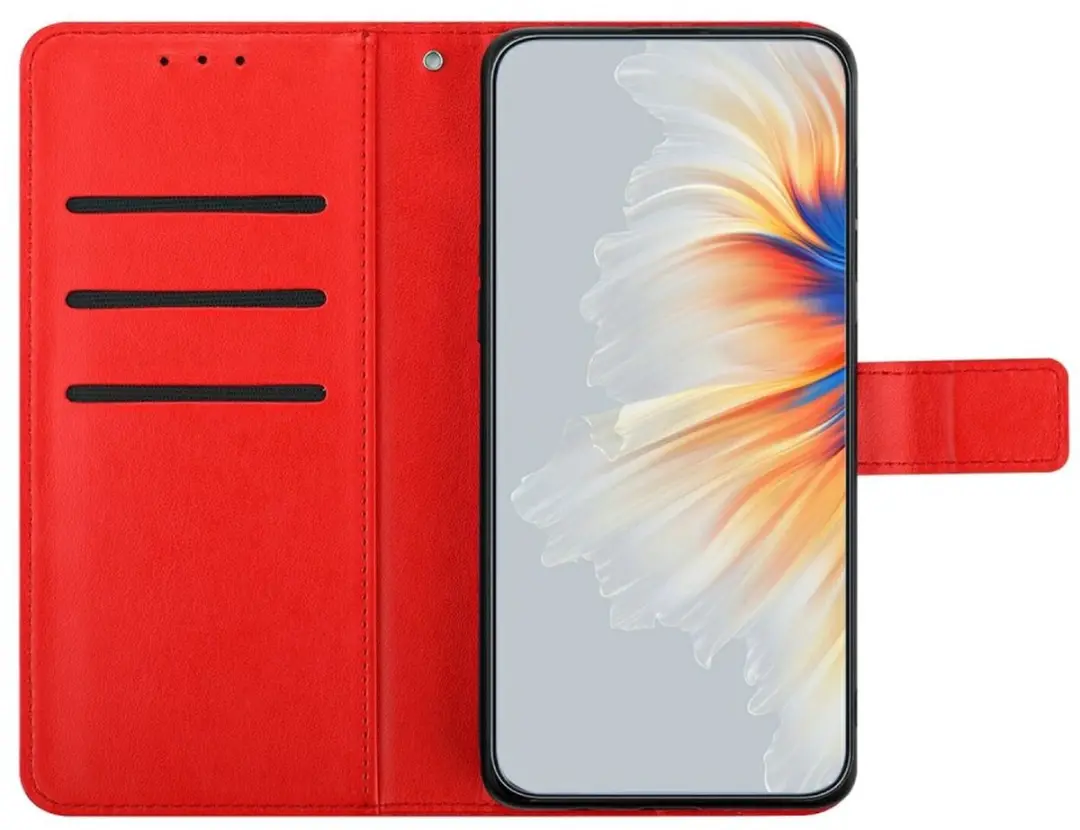 Selected Mandala Book Case Samsung Galaxy A17/A26 - Hoesje Rood - 3 Pasjes