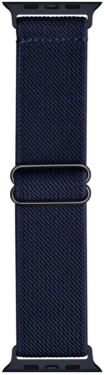 Selected SBG Nylon Sportband Apple Watch - 38-42mm - Donkerblauw