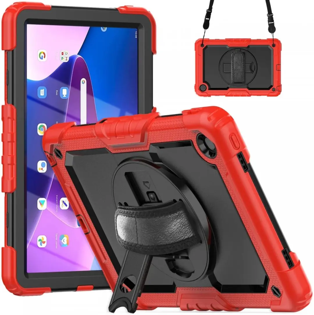 Selected Hoes met Screenprotector Lenovo Tab M10 Plus Gen 3