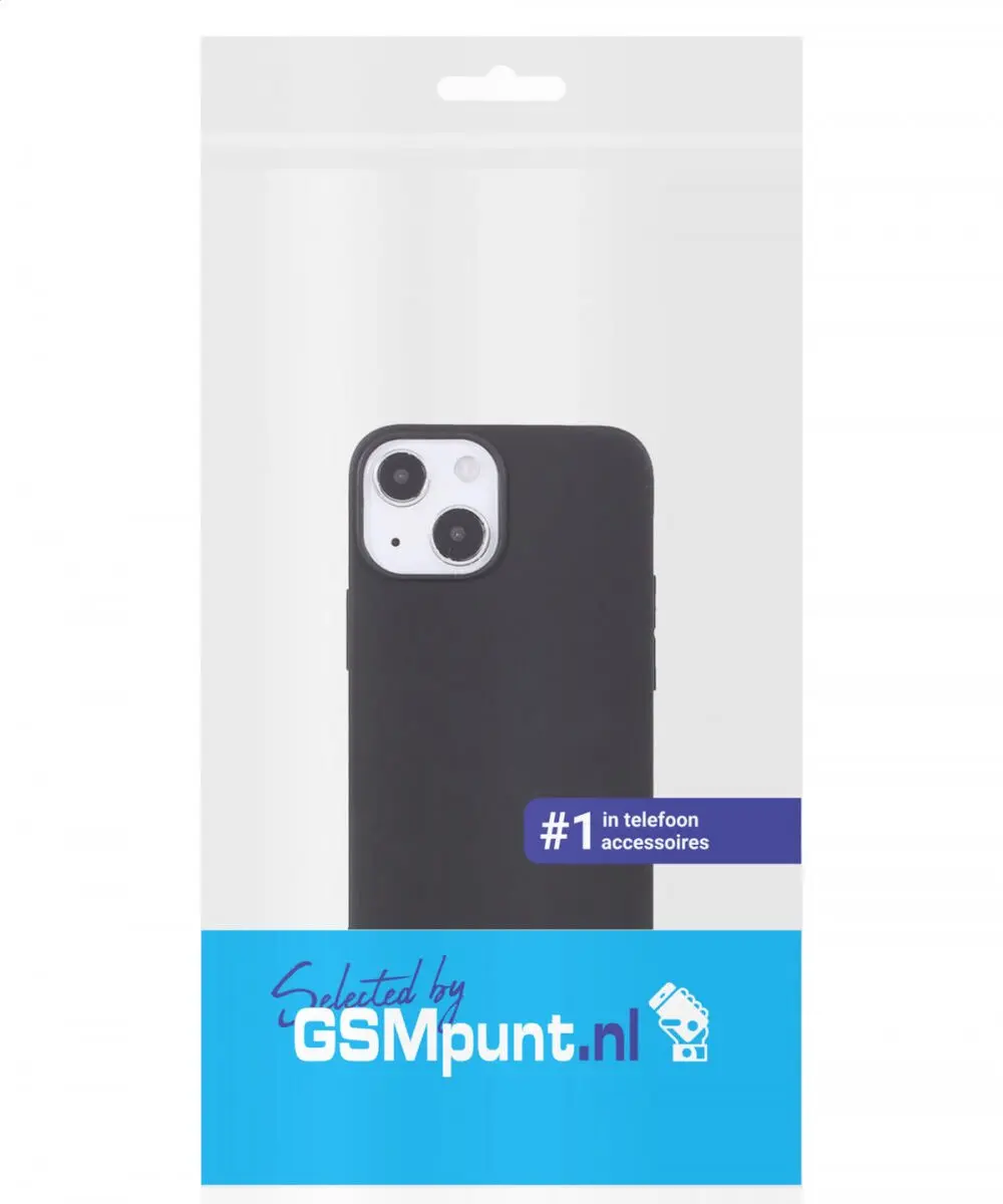 Selected by GSMpunt Dun TPU Hoesje iPhone 13 - Zwart