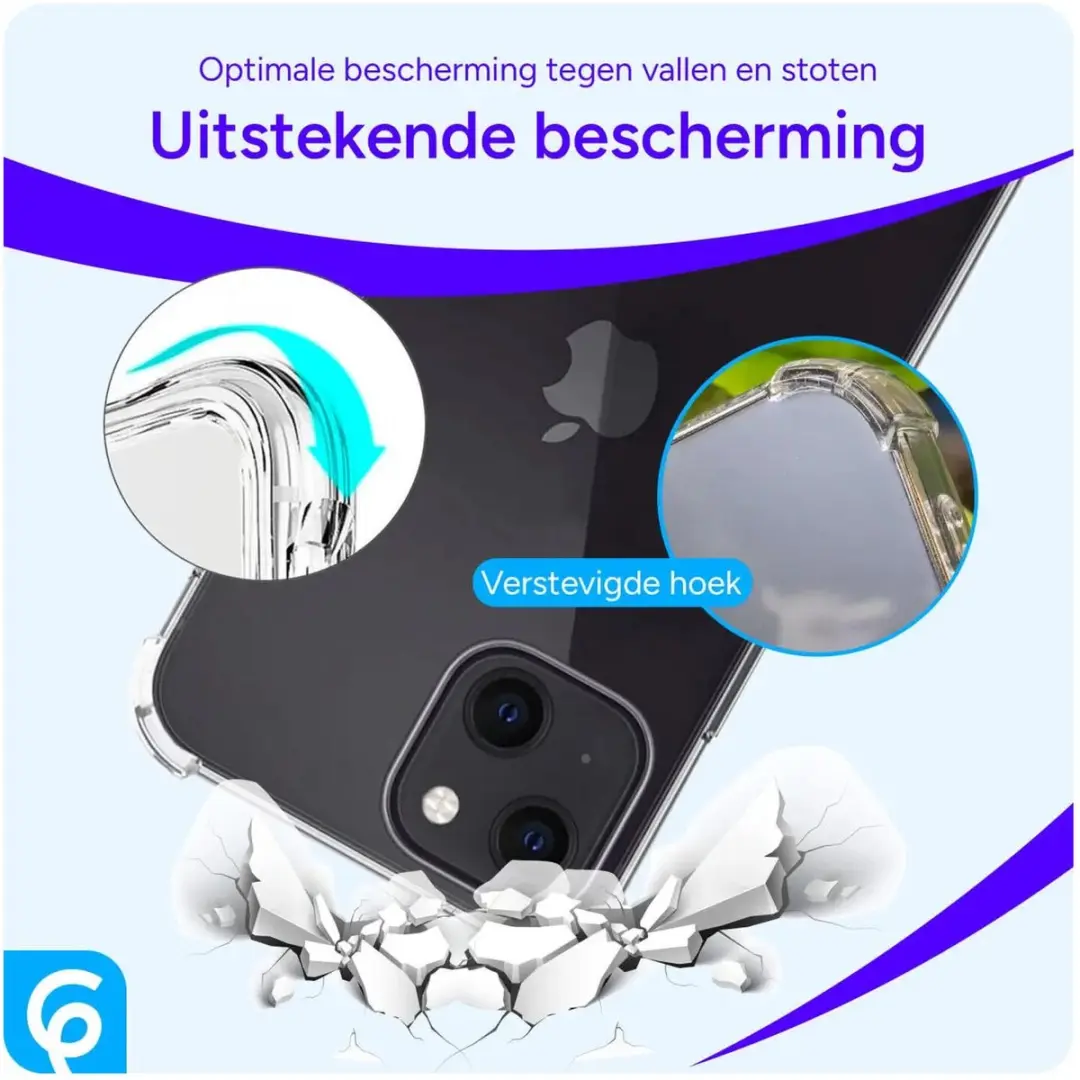 Selected Schokbestendig Hoesje Samsung Galaxy S25 FE - Transparant