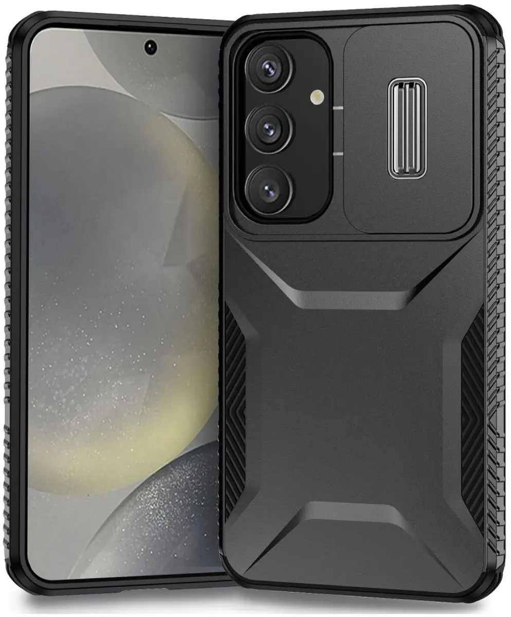 Selected Hoesje Samsung Galaxy S25/S24 Back Cover Camera Slider