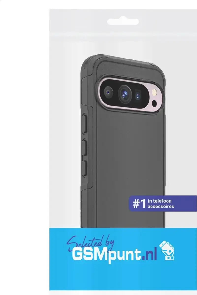 Selected by GSMpunt.nl Hoesje Google Pixel 9/9 Pro - MagSafe Zwart