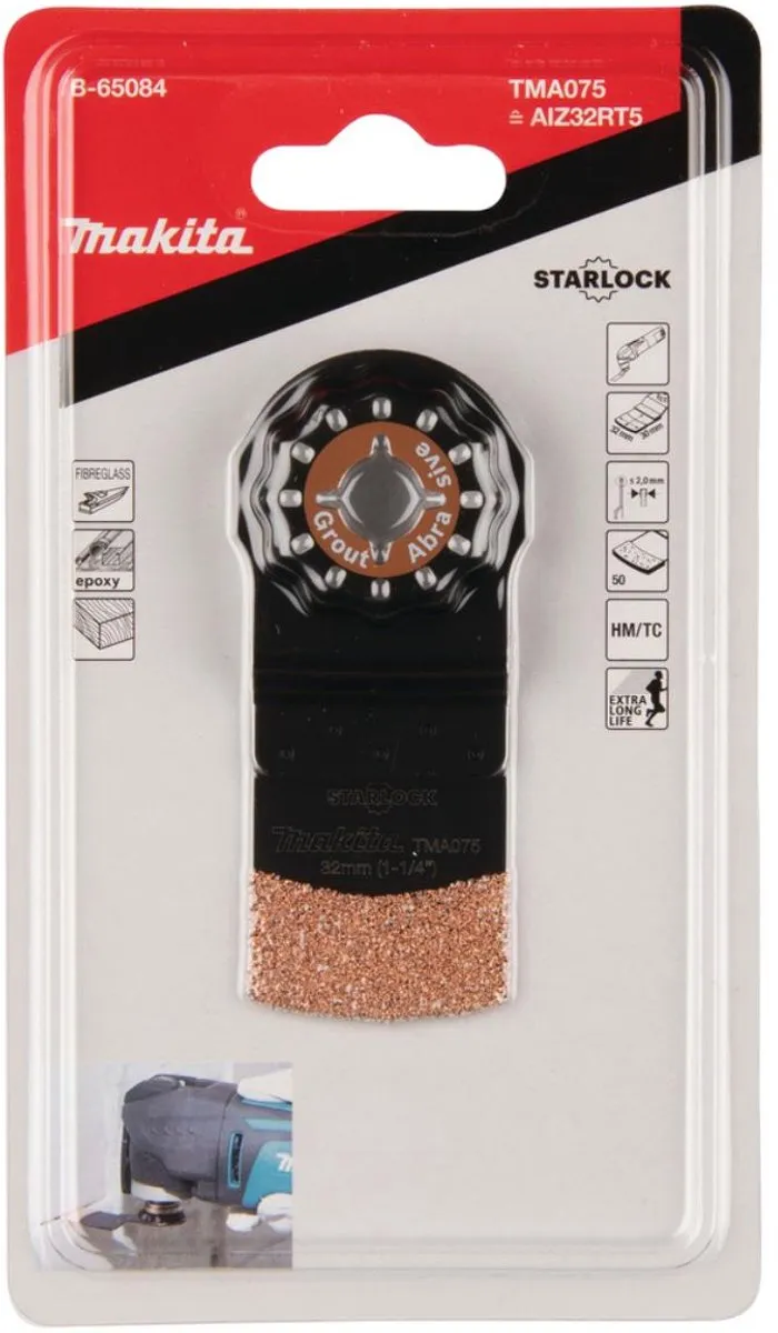 Makita TMA075 Invalzaagblad 32mm - Oscillerend