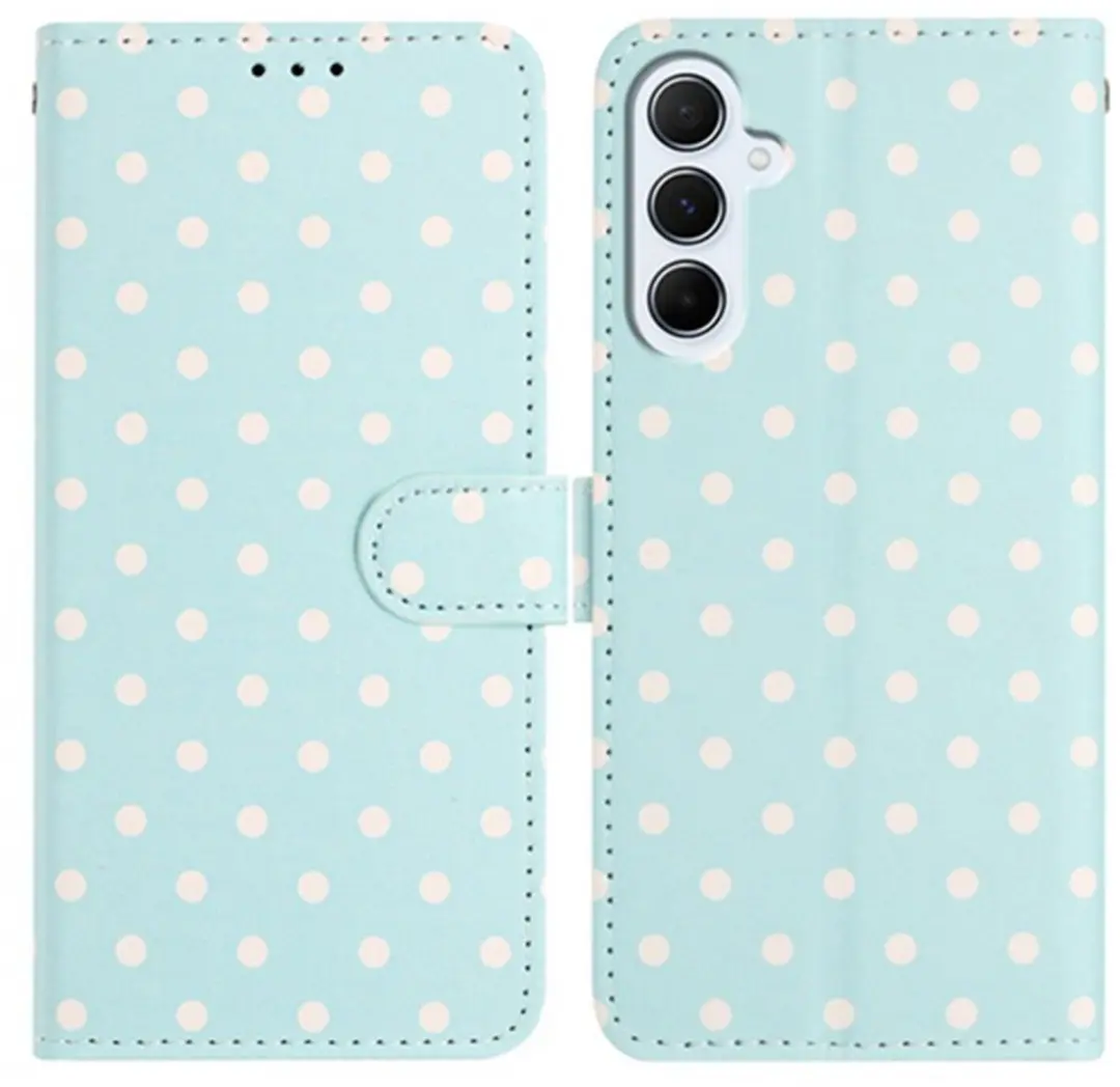 Selected Hoesje Samsung Galaxy A55 Polka Dot Wallet