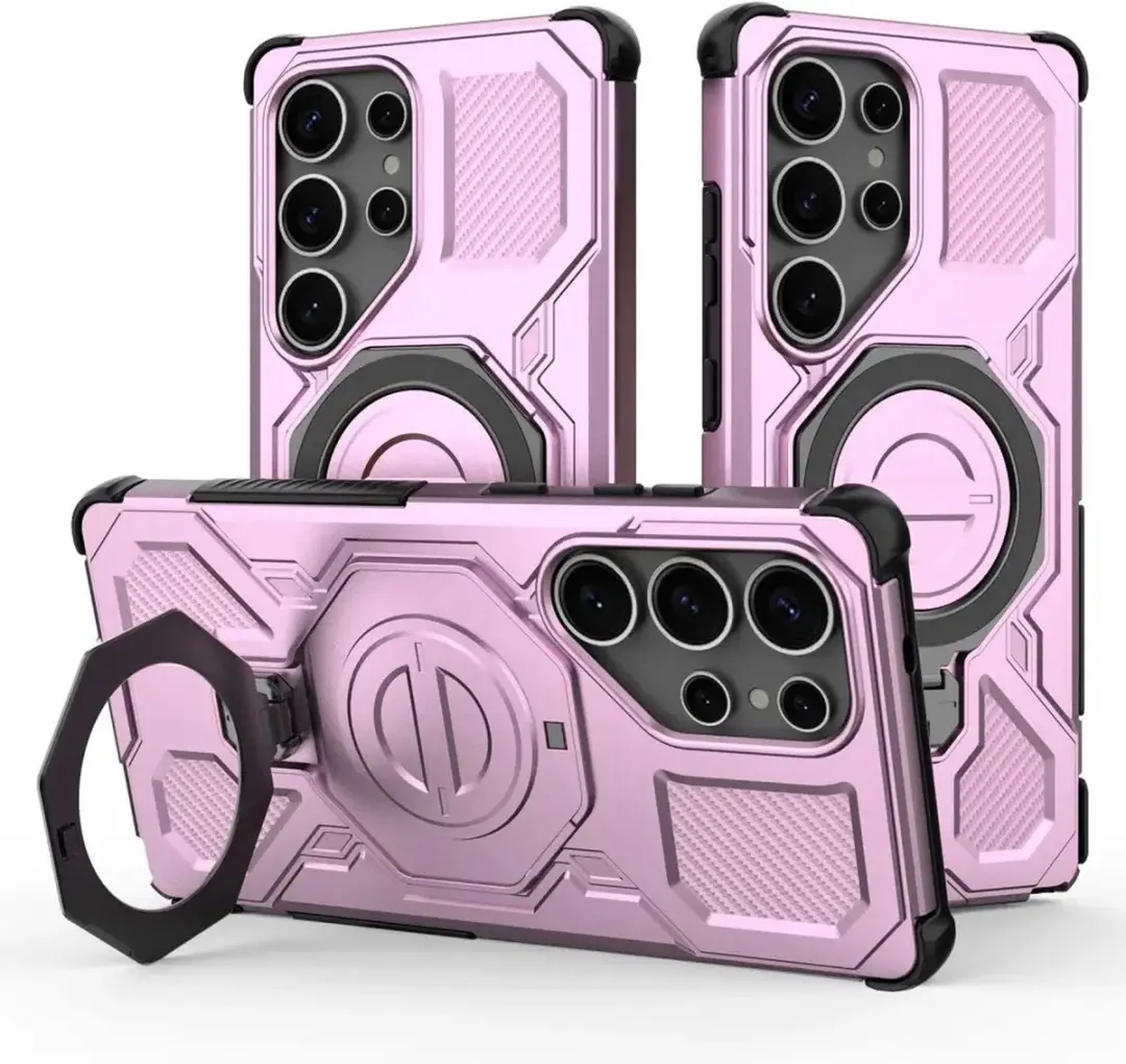 Selected Hoesje Samsung Galaxy S25 Ultra MagSafe Roze