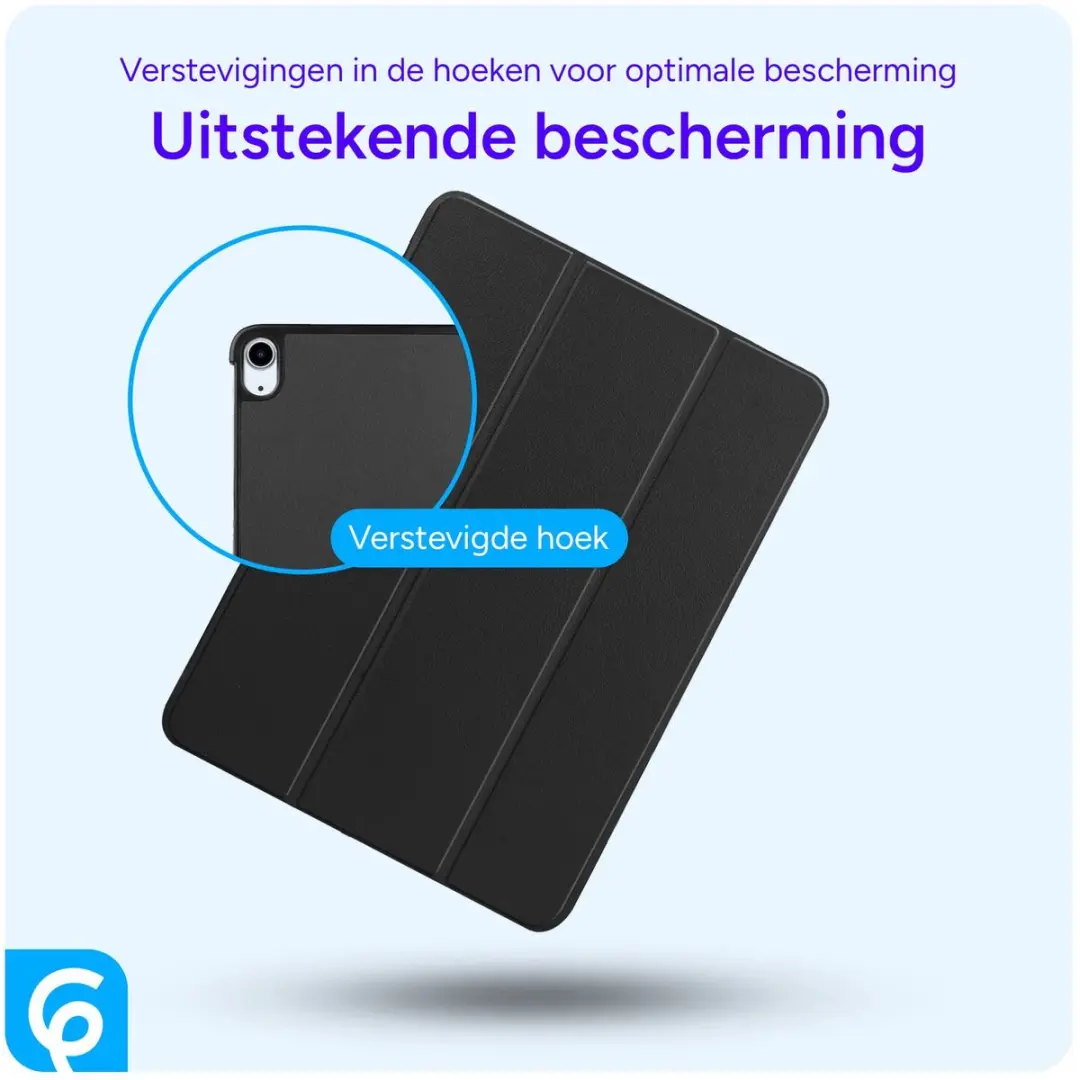 Selected by GSMpunt.nl Tablethoes Apple iPad Air 11 2024 - Zwart
