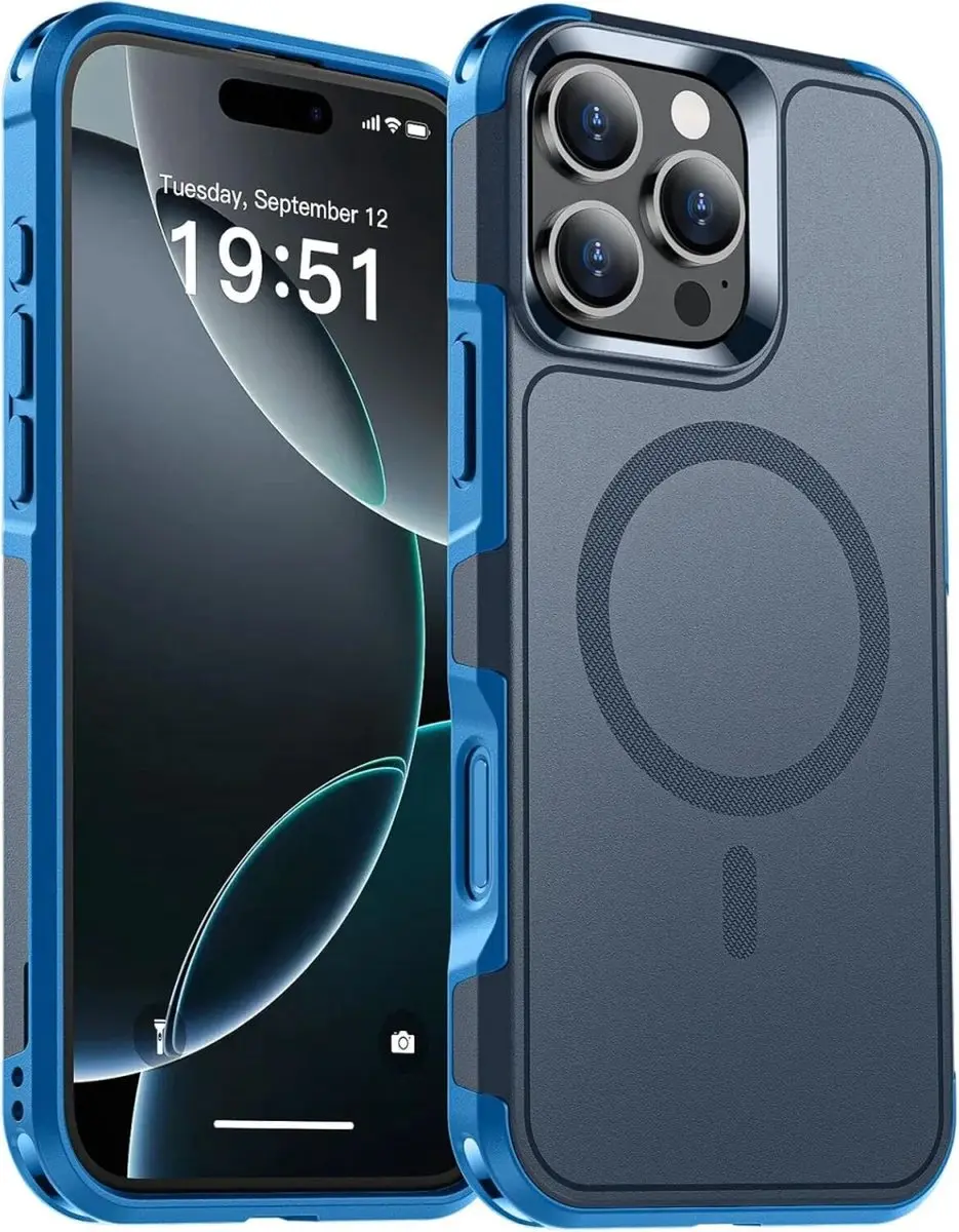 Selected by GSMpunt.nl iPhone 16 Pro Hoesje Blauw