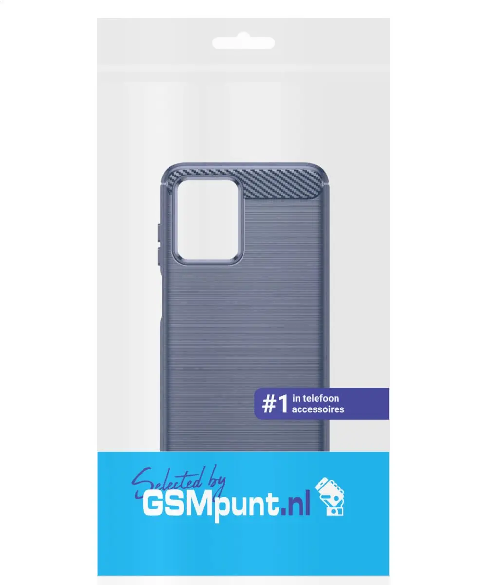 Selected TPU Hoesje Motorola Moto G53 - Blauw - afbeelding 6 van 6