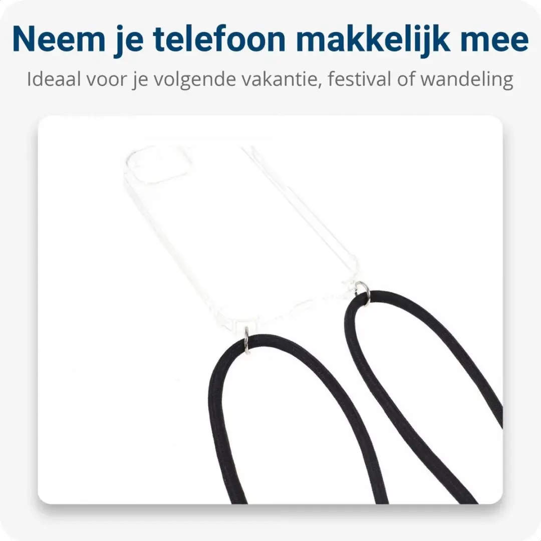 Selected Schokbestendig Hoesje iPhone 15 - Transparant
