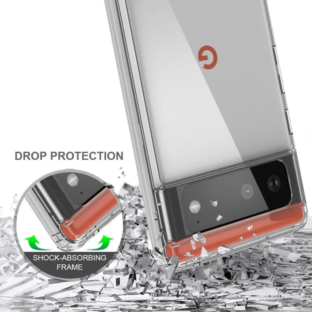 Selected by GSMpunt Transparant TPU Hoesje Google Pixel 6