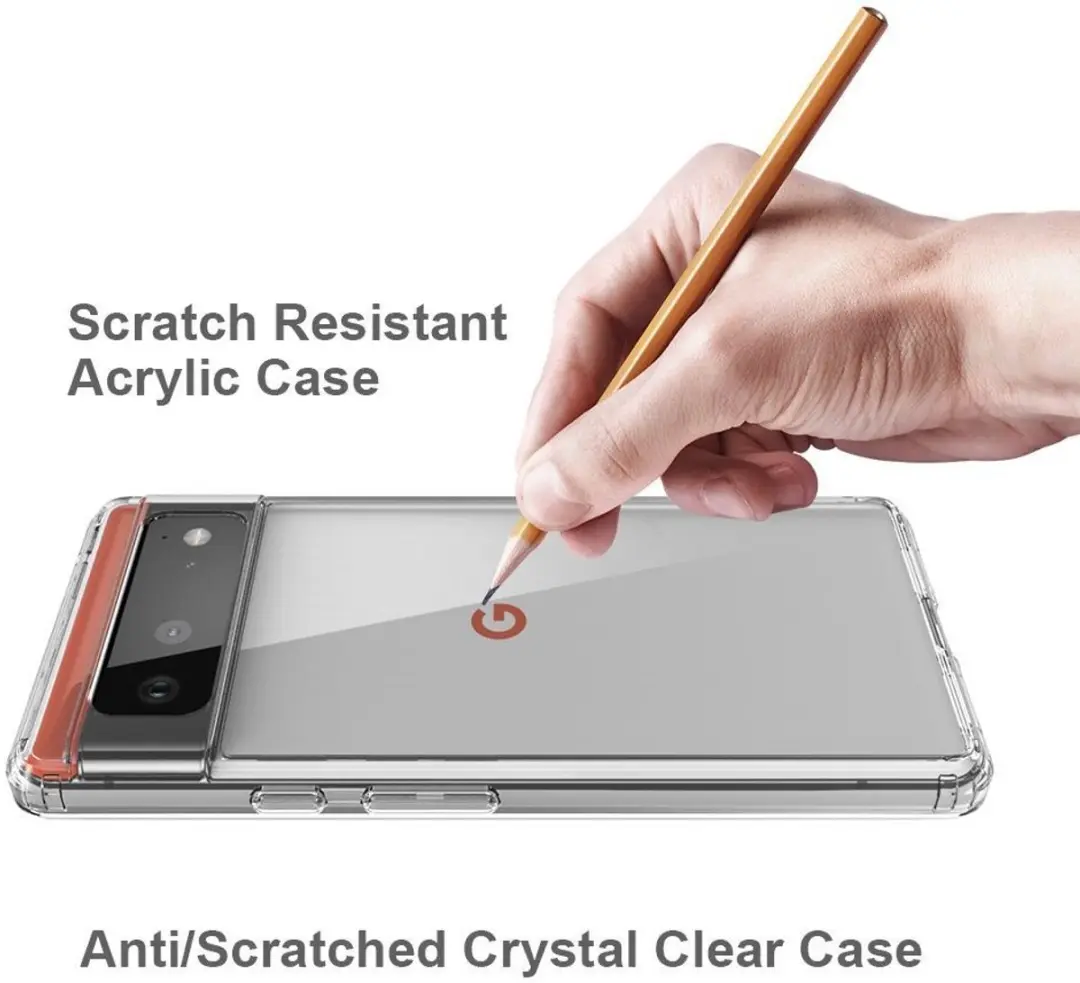 Selected by GSMpunt Transparant TPU Hoesje Google Pixel 6