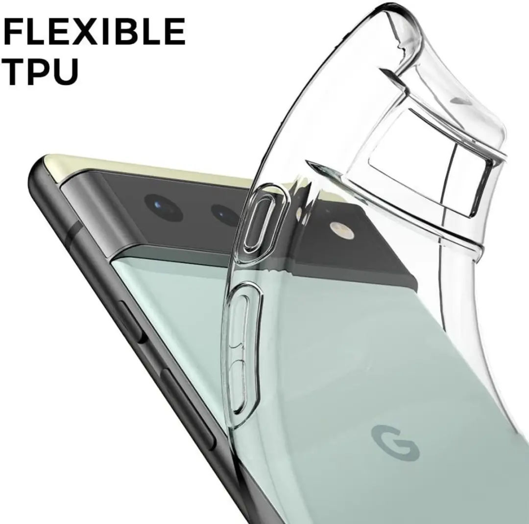 Selected by GSMpunt Transparant TPU Hoesje Google Pixel 6
