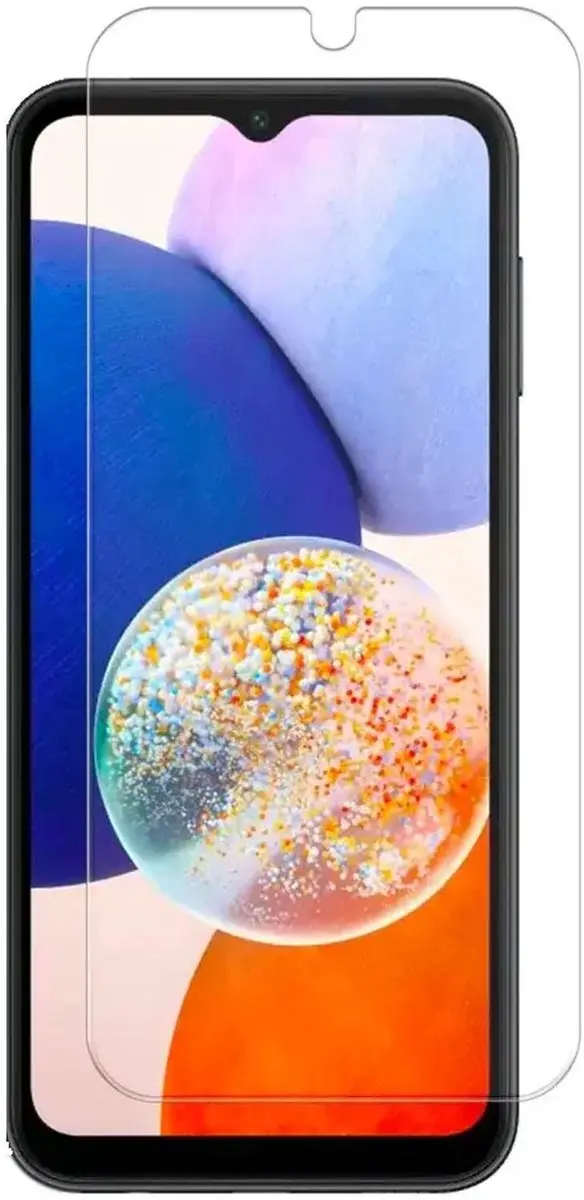 Selected Schokbestendig Hoesje Samsung Galaxy A14 - 9H Tempered Glass - afbeelding 6 van 6