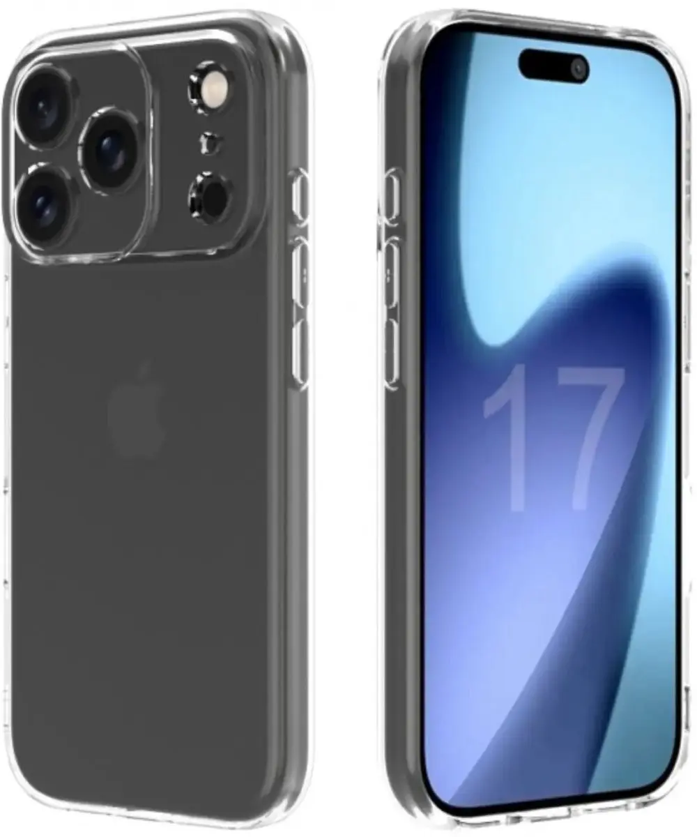 Selected Transparant TPU Hoesje iPhone 17 Pro