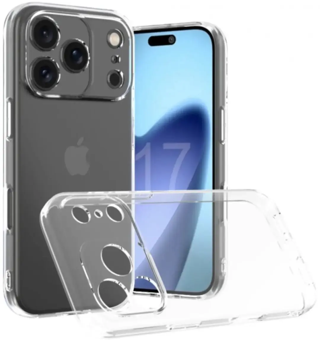 Selected Transparant TPU Hoesje iPhone 17 Pro