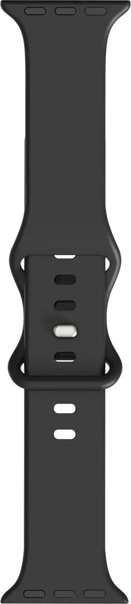 Selected SBG Siliconen Bandje Apple Watch 3 Stuks - 42/44/45mm - Zwart/Wit/Grijs