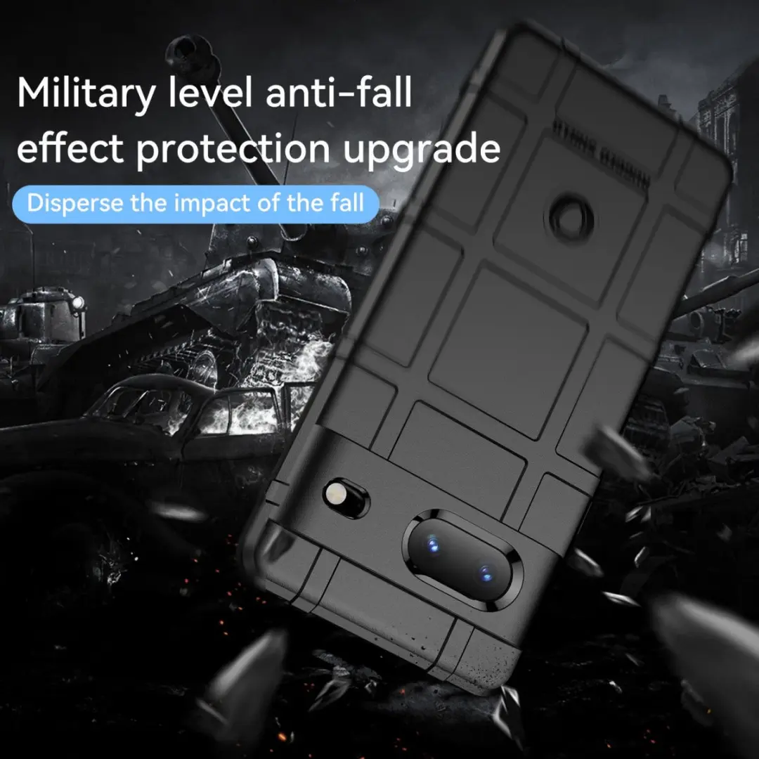 Selected Rugged Shield Hoesje Google Pixel 7 - Zwart