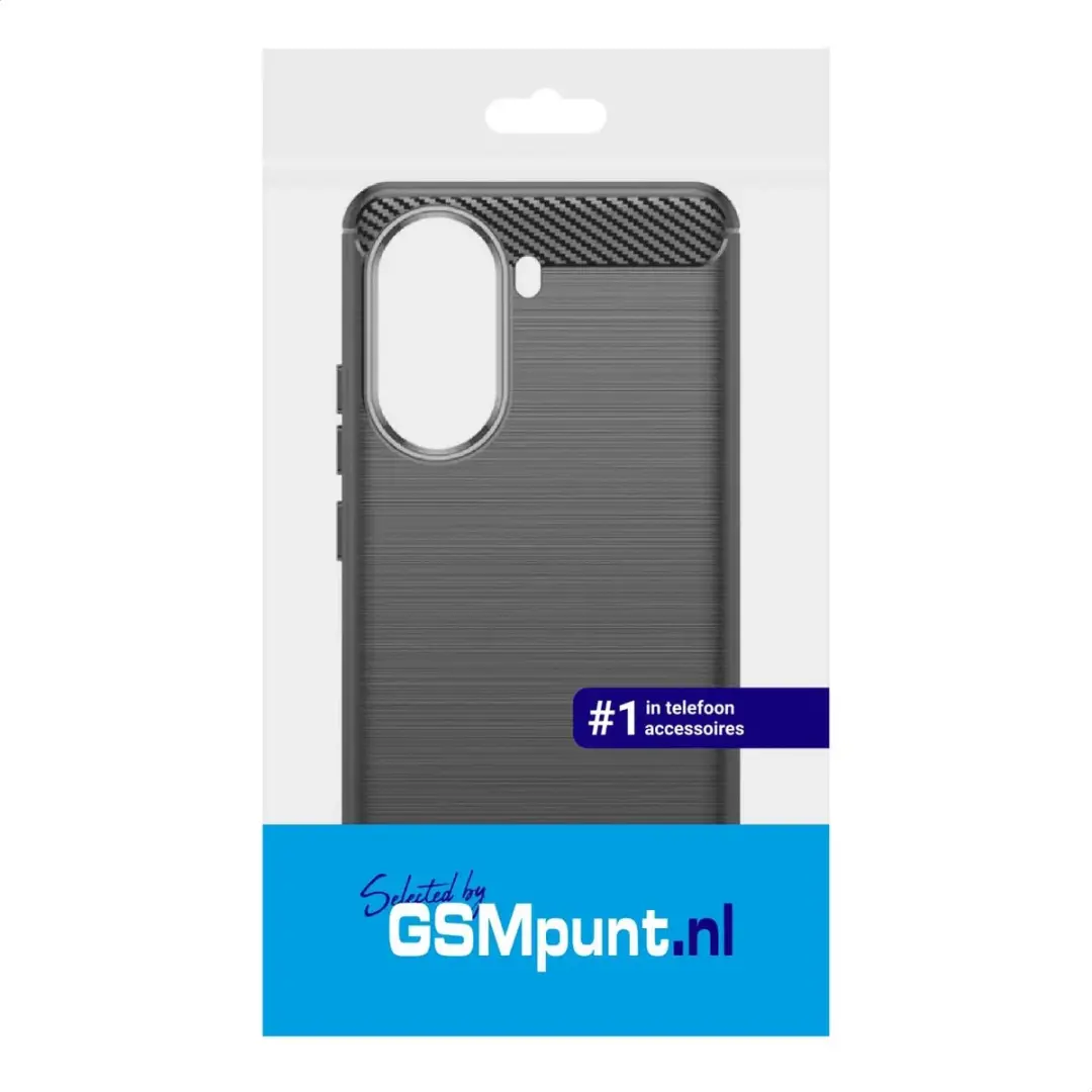 Selected TPU Hoesje Xiaomi Poco X7 Pro - Zwart