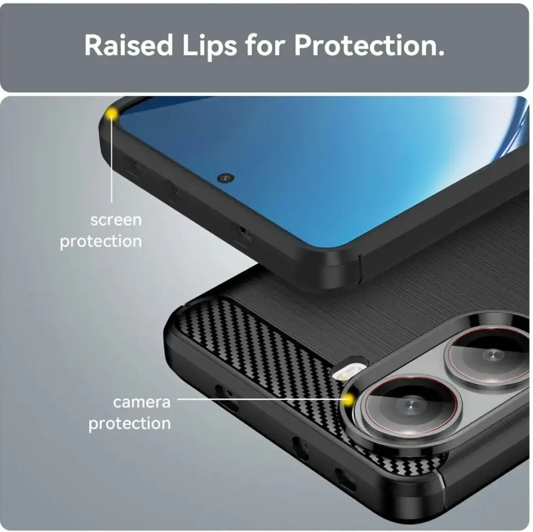 Selected TPU Hoesje Xiaomi Poco X7 Pro - Zwart