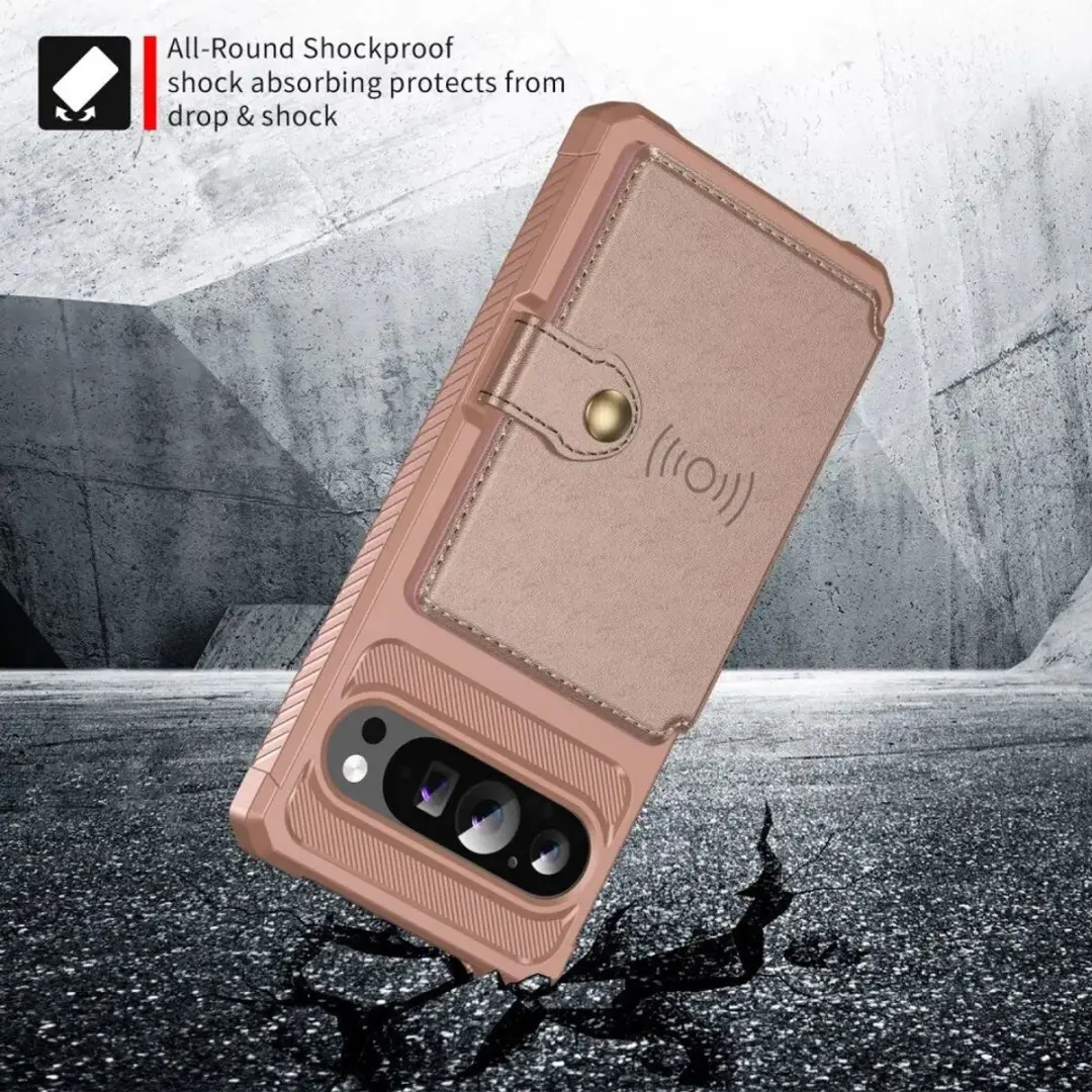Selected Portemonnee Hoesje Google Pixel 10 Pro XL - Roze