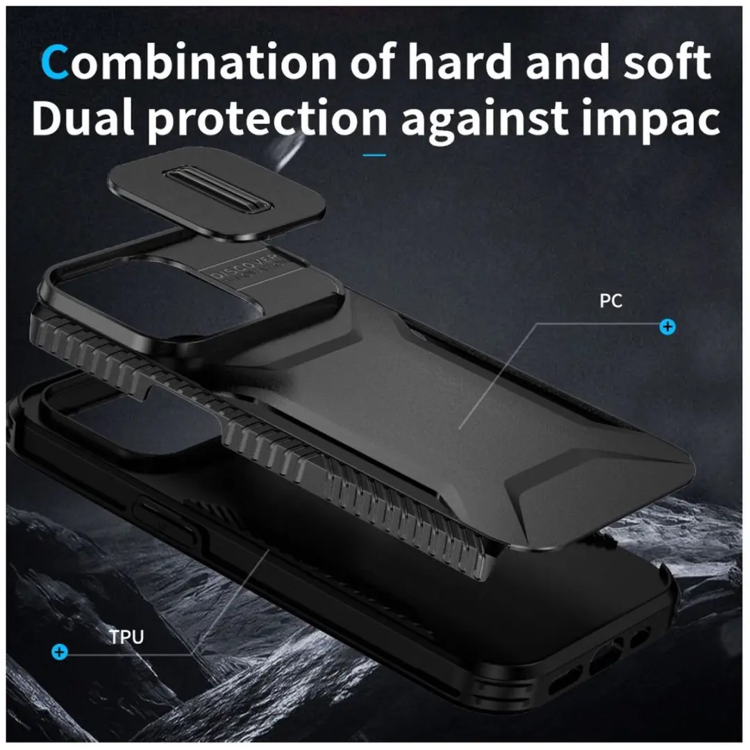 Selected Hoesje iPhone 14 Pro Back Cover - Zwart