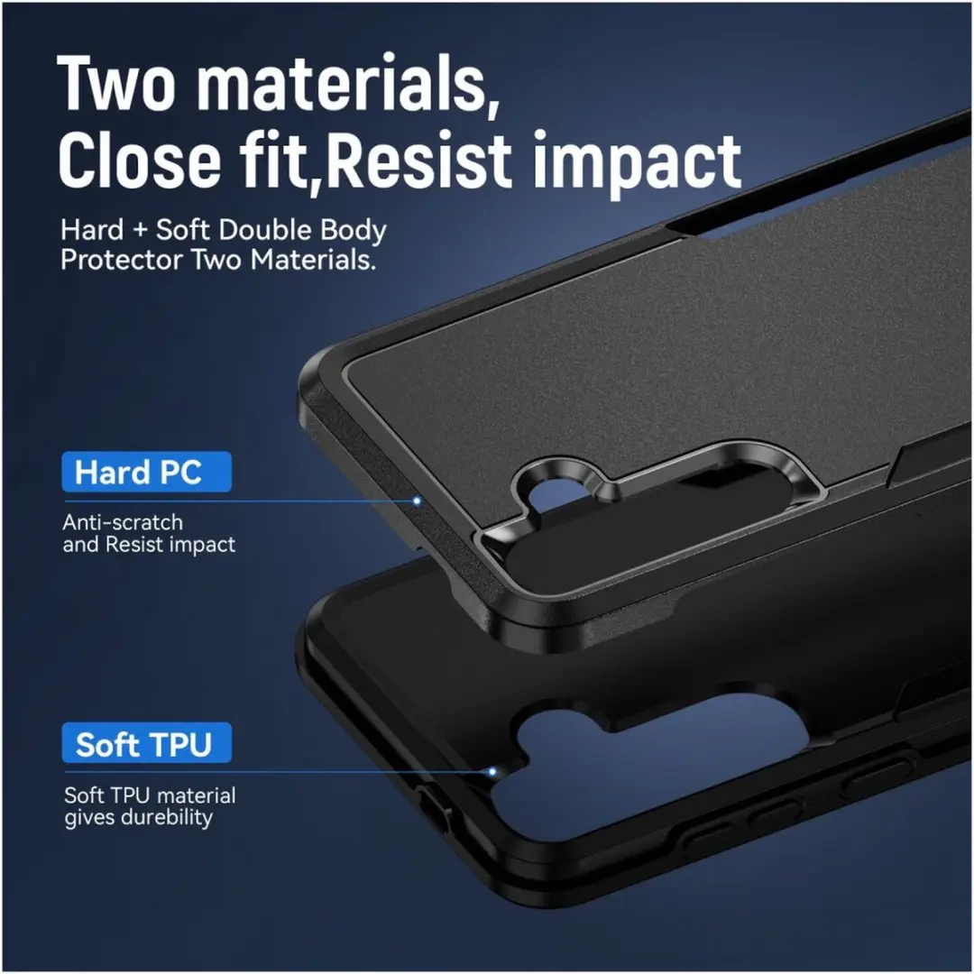 Selected Schokbestendige Back Cover Samsung Galaxy S24 Plus - Zwart