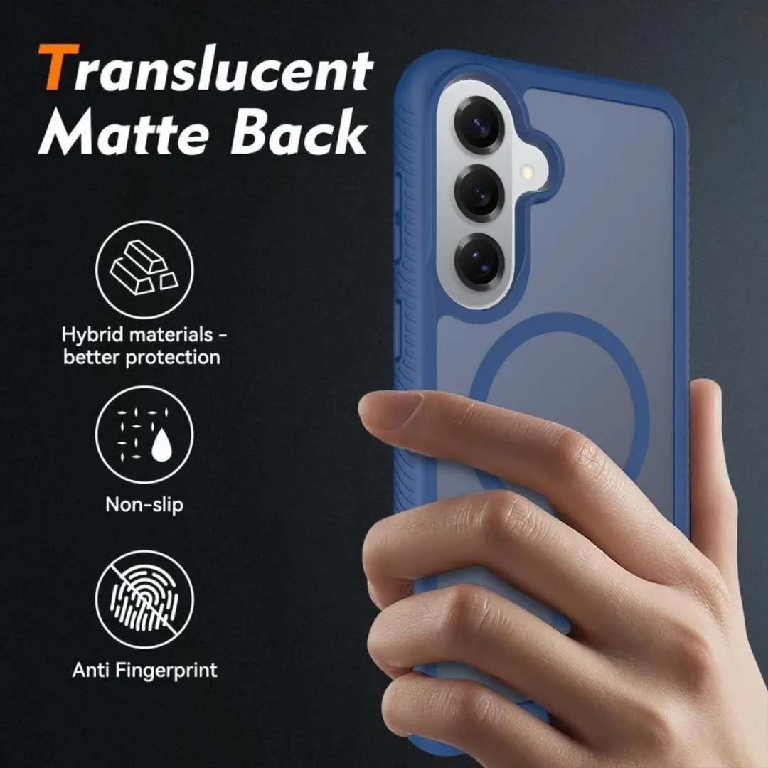 Selected Hoesje Samsung Galaxy S26 Plus - Transparant Blauw