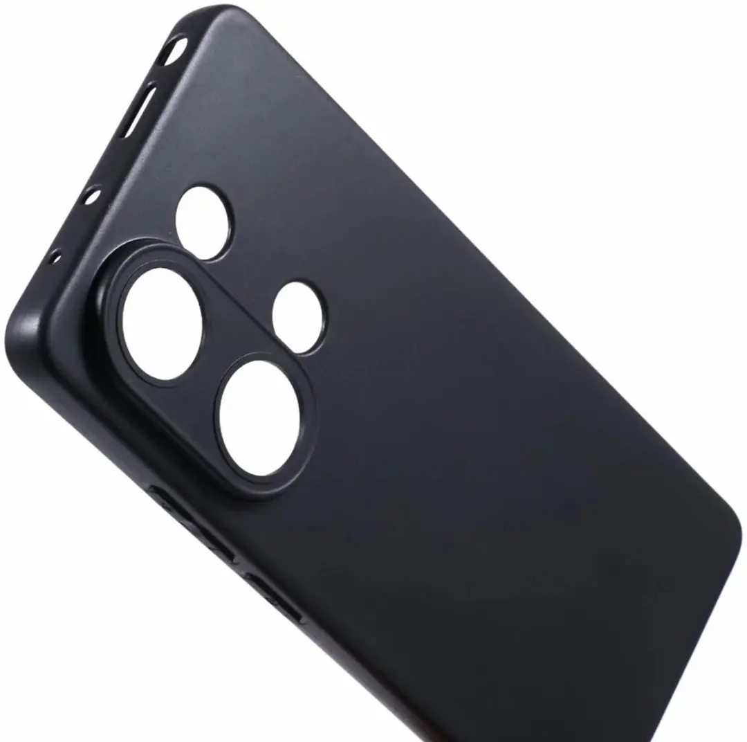 Selected Zwart Dun TPU Hoesje - Xiaomi Poco M6 Pro 4G/Redmi Note 13 Pro 4G