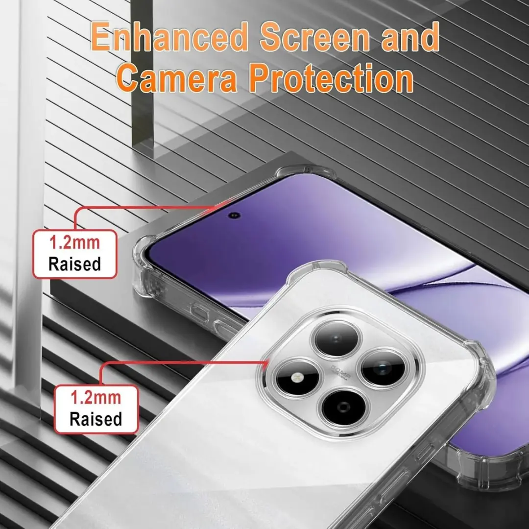 Selected Transparant Hoesje Xiaomi Redmi Note 15 Pro Plus - Koord & TPU