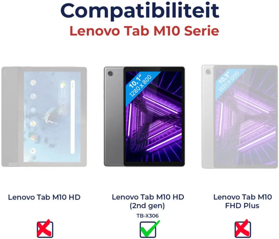 Selected Kinder Tablethoes Groen Lenovo Tab M10 HD Gen 2 - Shockproof