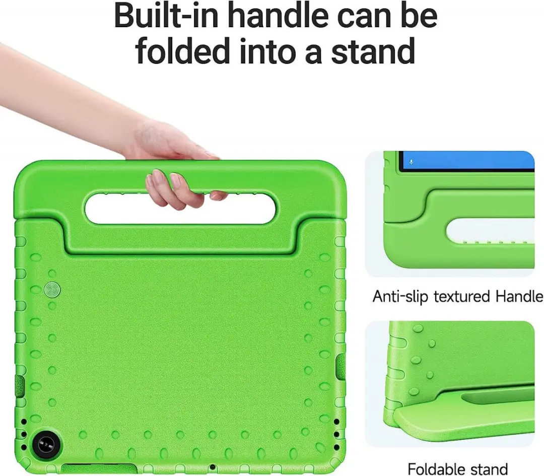 Selected Kinder Tablethoes Groen Lenovo Tab M10 HD Gen 2 - Shockproof