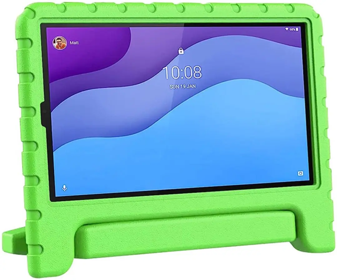 Selected Kinder Tablethoes Groen Lenovo Tab M10 HD Gen 2