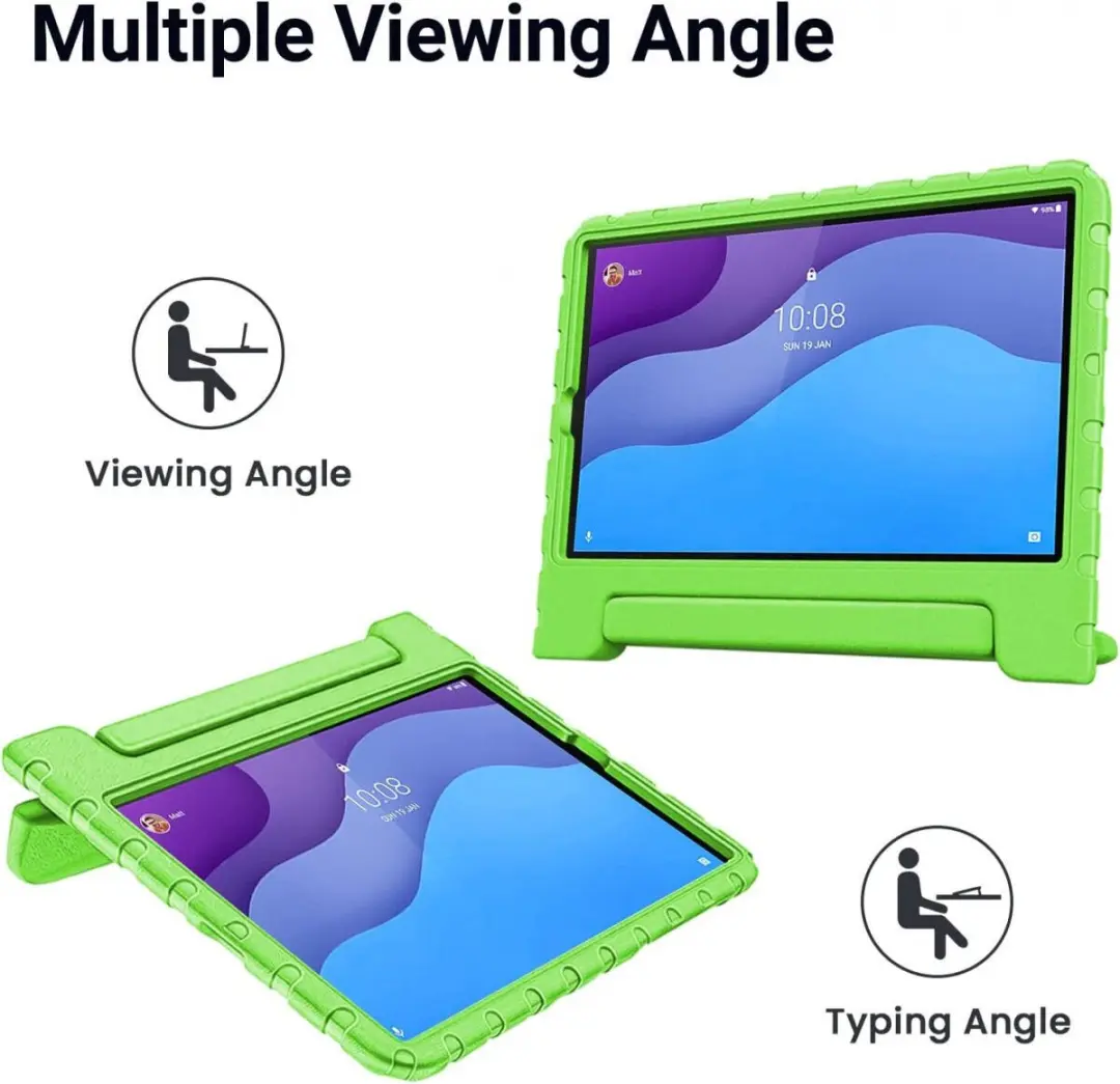 Selected Kinder Tablethoes Groen Lenovo Tab M10 HD Gen 2 - Shockproof
