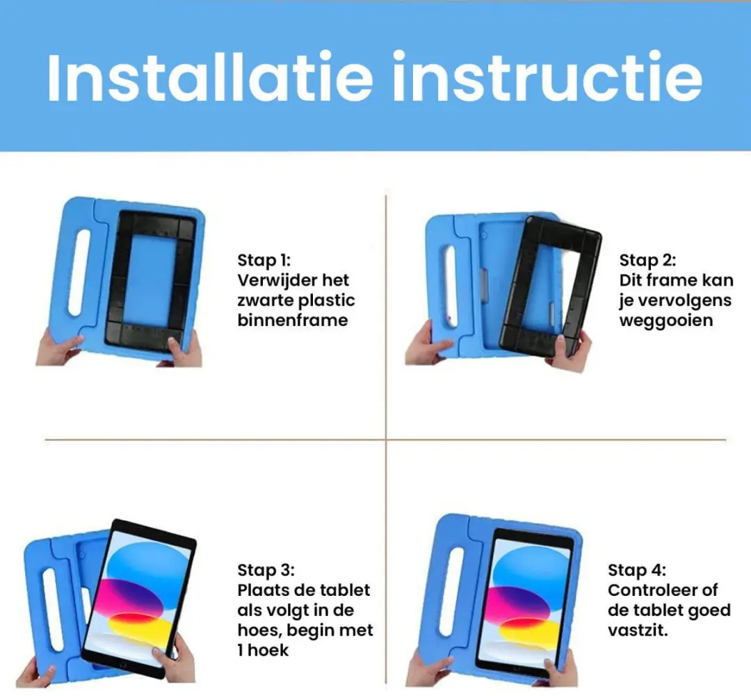 Selected Kinder Tablethoes Groen Lenovo Tab M10 HD Gen 2 - Shockproof