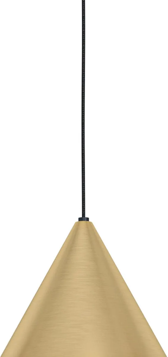 Eglo Narices Hanglamp E27 92cm - Zwart/Goud