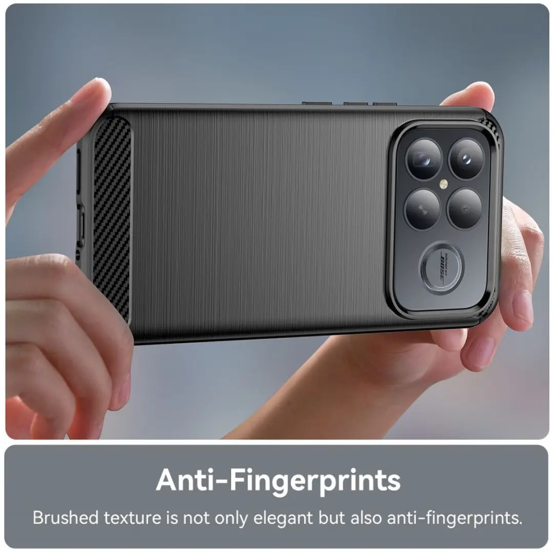 Selected TPU Hoesje Xiaomi Poco F8 Ultra - Zwart