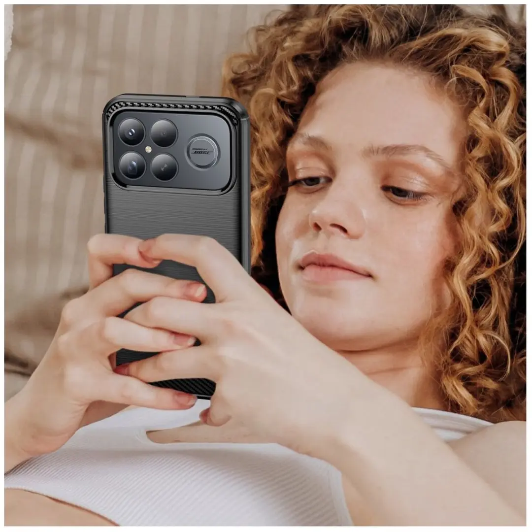 Selected TPU Hoesje Xiaomi Poco F8 Ultra - Zwart