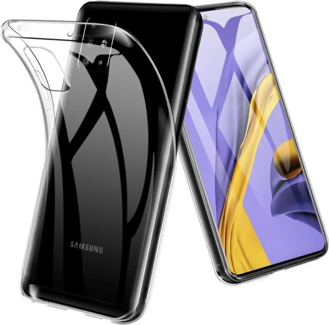 Selected Transparant TPU Hoesje Samsung Galaxy A51