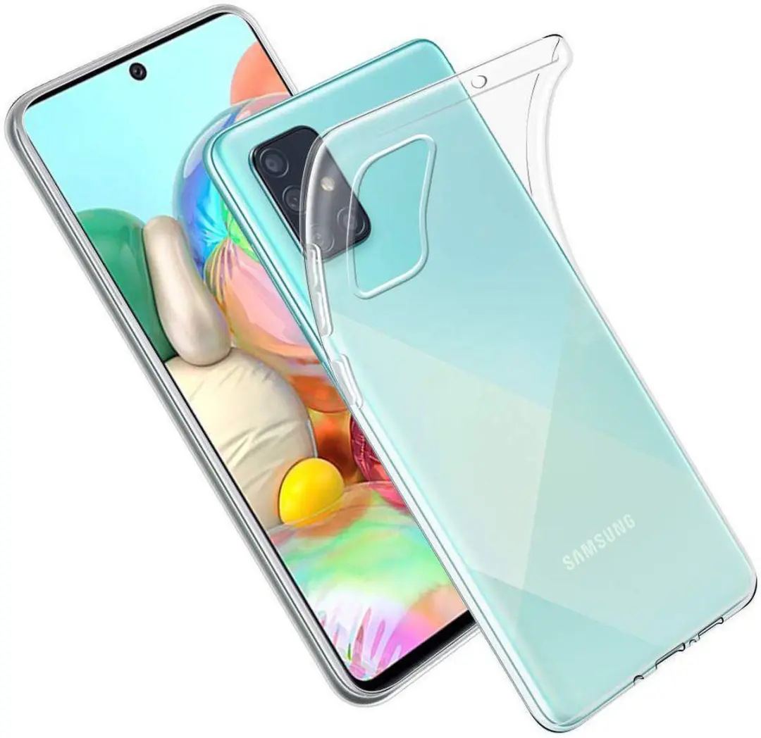 Selected Transparant TPU Hoesje Samsung Galaxy A51