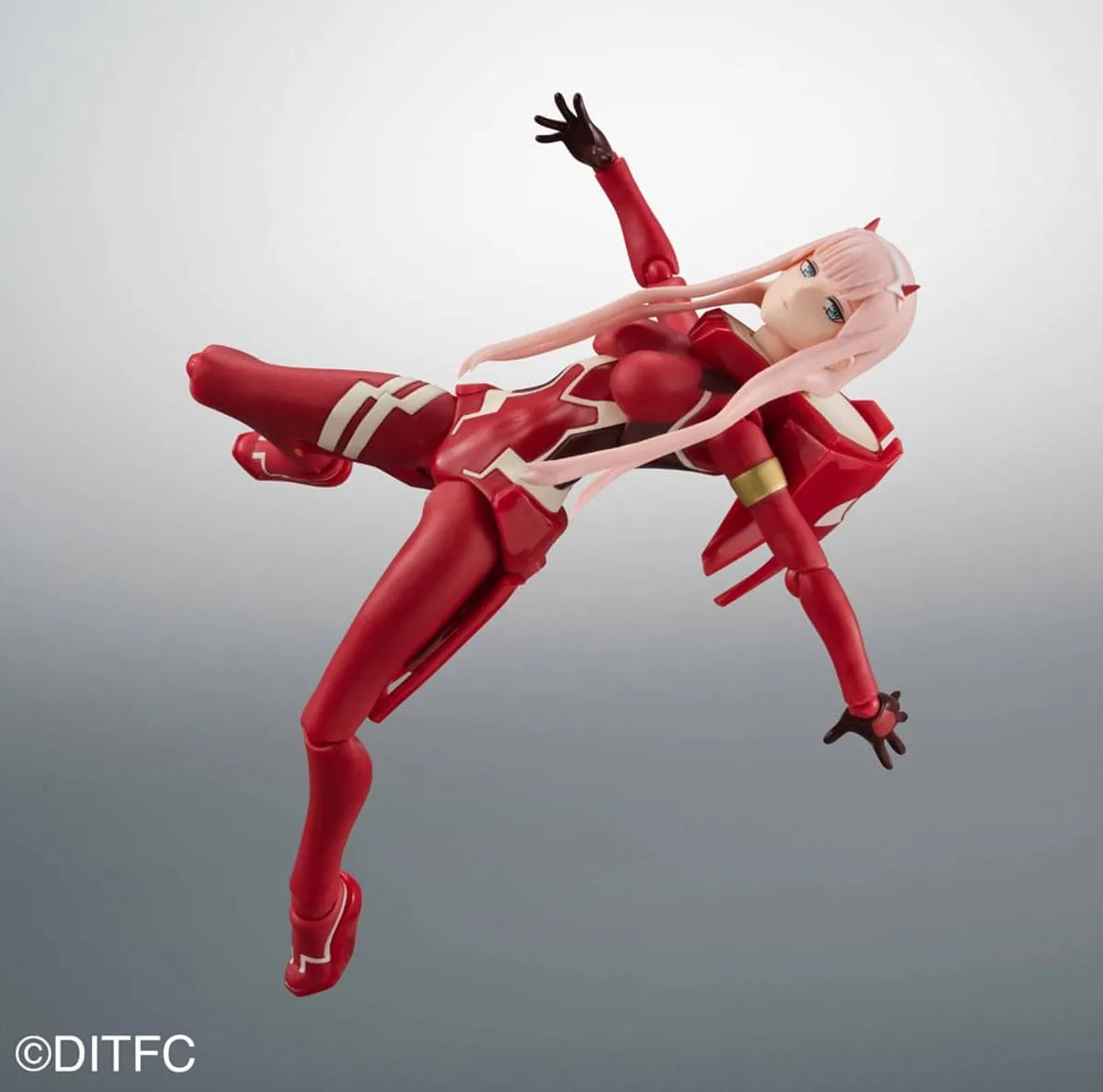 Bandai Namco Darling in the Franxx S.H. Figuarts Zero Two & Strelizia - 16cm - Multicolor