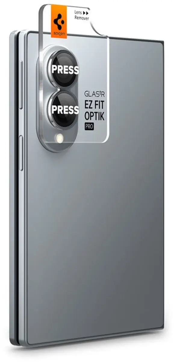 Spigen AGL11944 Camera Lens Protector - Zwart - 2 Stuks