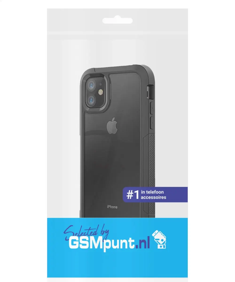 Selected by GSMpunt Hoesje iPhone 11 - Full Protect - Zwart