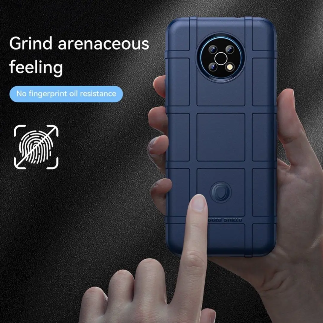 Selected Rugged Shield Hoesje Nokia G50 - Blauw