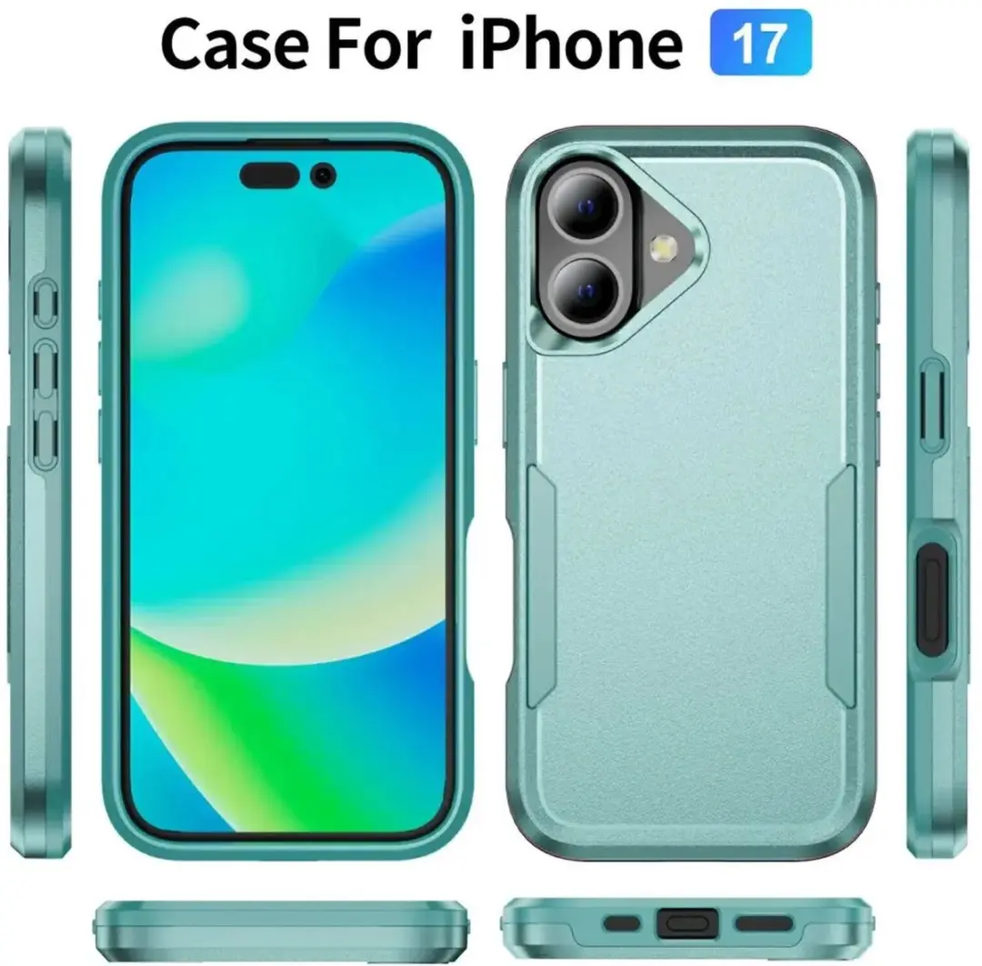 Selected Back Cover iPhone 17 Rugged Hoesje - Groen - afbeelding 6 van 6
